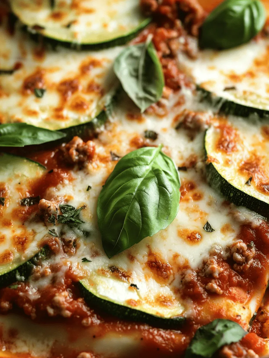Deliciously Healthy Zucchini Lasagna with Ground Turkey: A Wholesome Twist on a Classic Dish