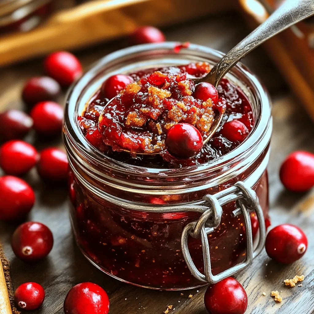 Cranberry Bacon Jam: A Unique and Flavorful Condiment