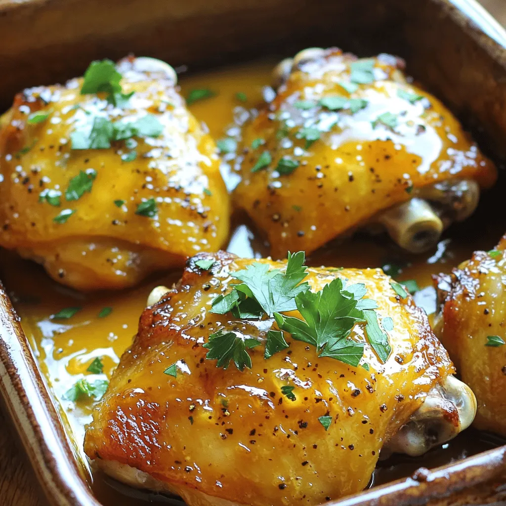 Honey Mustard Chicken Thighs Simple and Tasty Recipe