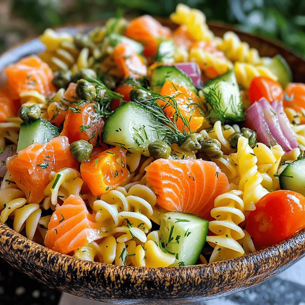 Smoked Salmon Pasta Salad: A Culinary Delight