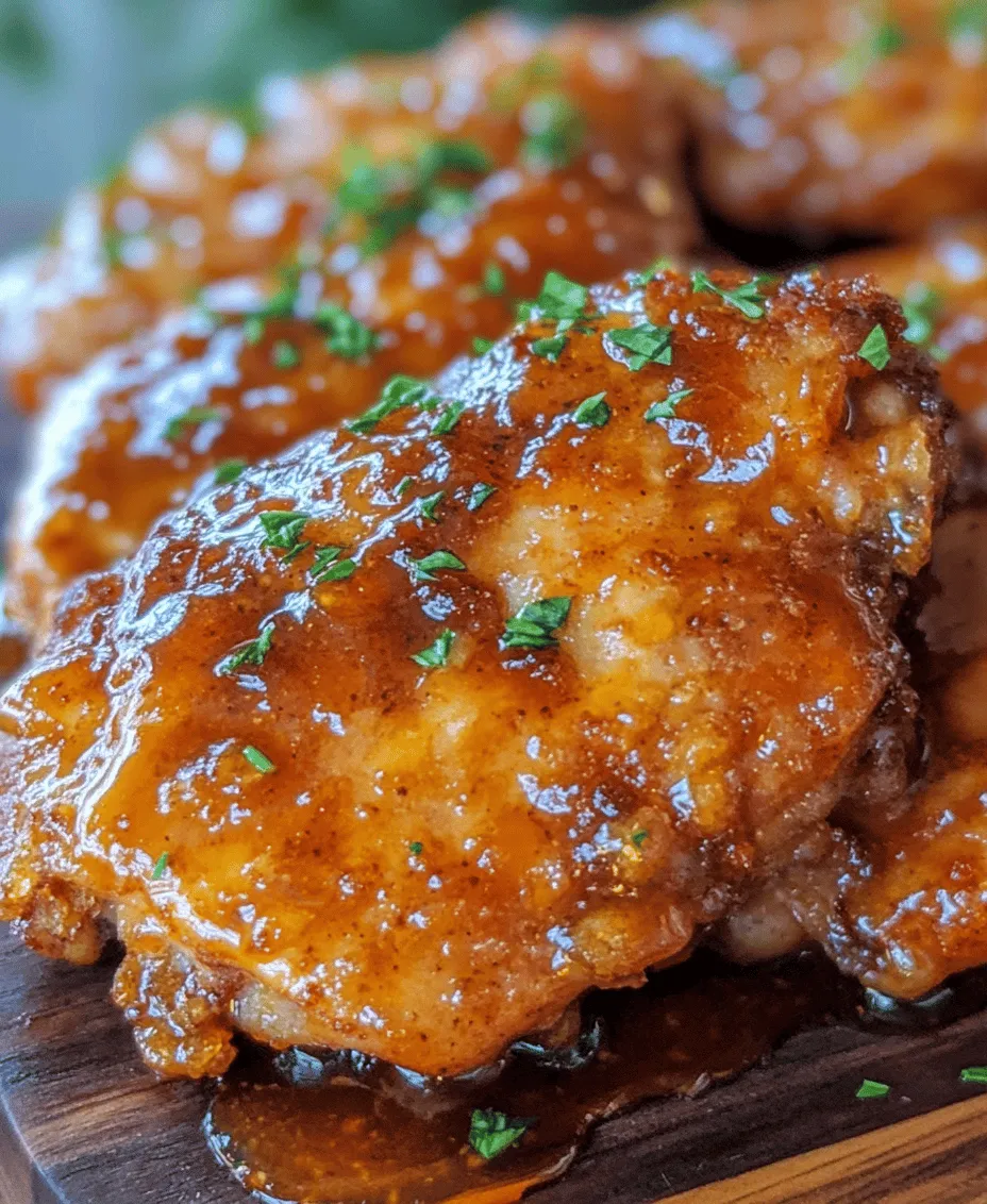 Indulging in the perfect balance of sweet and spicy flavors can elevate any meal, and the Crispy Hot Honey Chicken is a prime example of this culinary harmony. This dish features succulent, tender chicken thighs enveloped in a crispy coating, all drizzled with a luscious and fiery hot honey sauce. Whether you