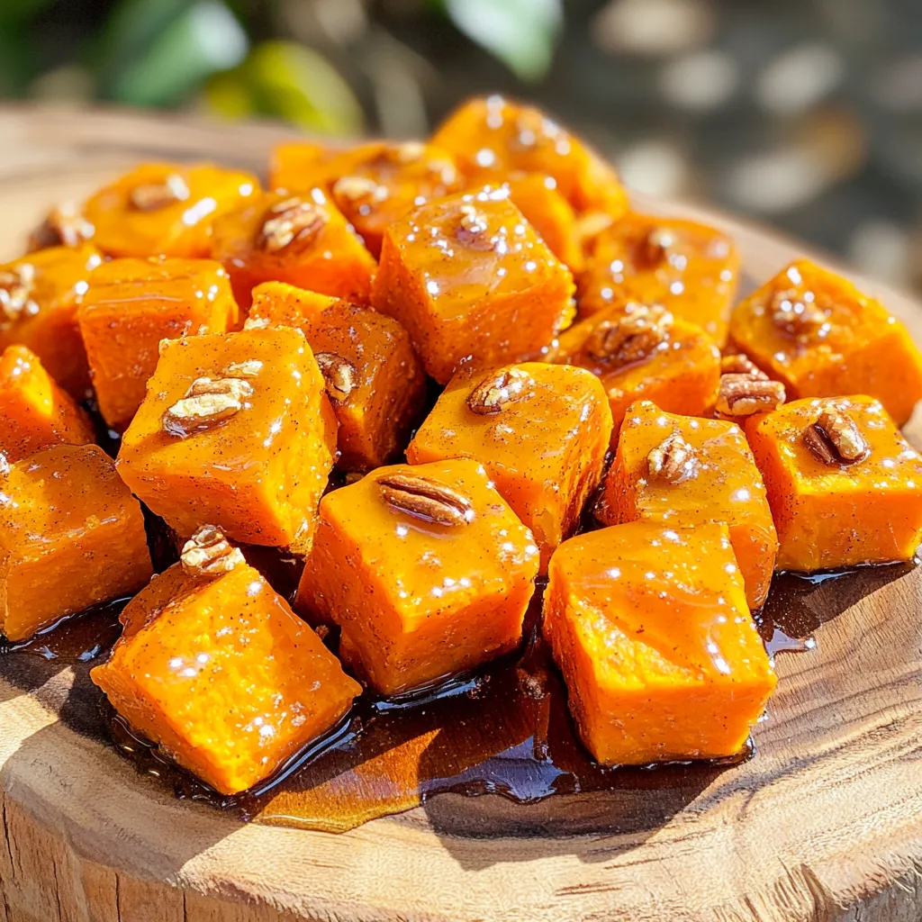 Air Fryer Maple Cinnamon Sweet Potato Cubes Recipe