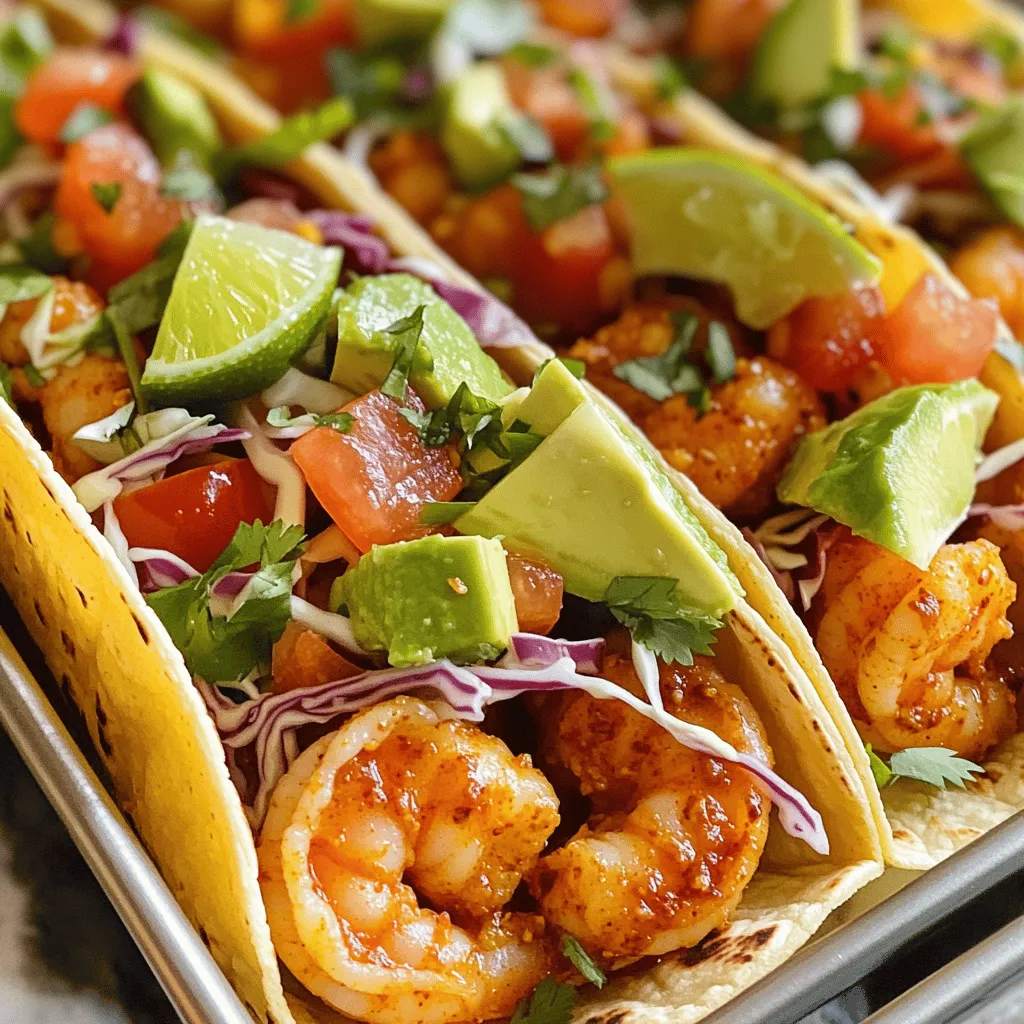 Chili Lime Shrimp Tacos Flavorful and Quick Delight