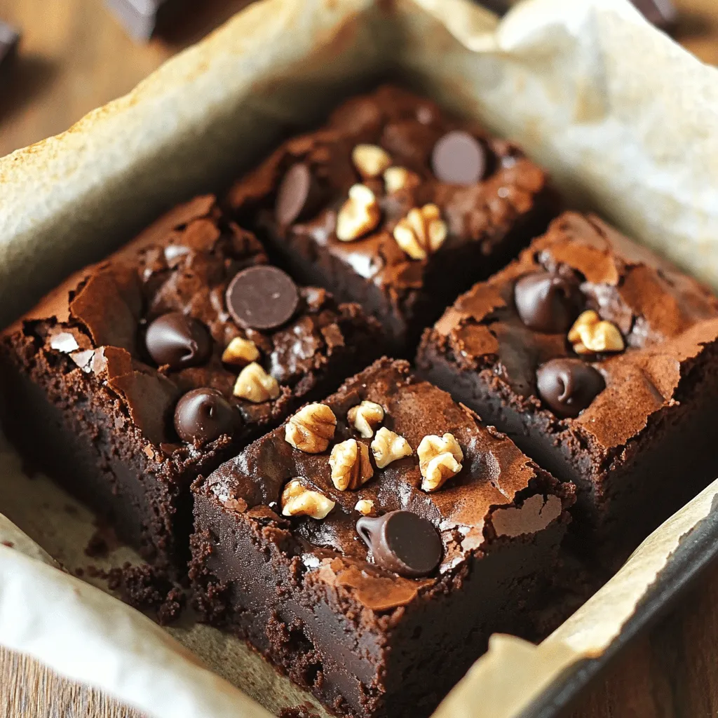 Vegan Sweet Potato Brownies Rich and Fudgy Treat