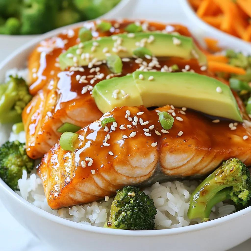 Teriyaki Salmon Rice Bowls Flavorful and Easy Meal