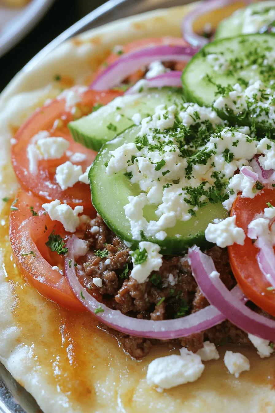 Gyro Delight: Savory Ground Beef Bliss