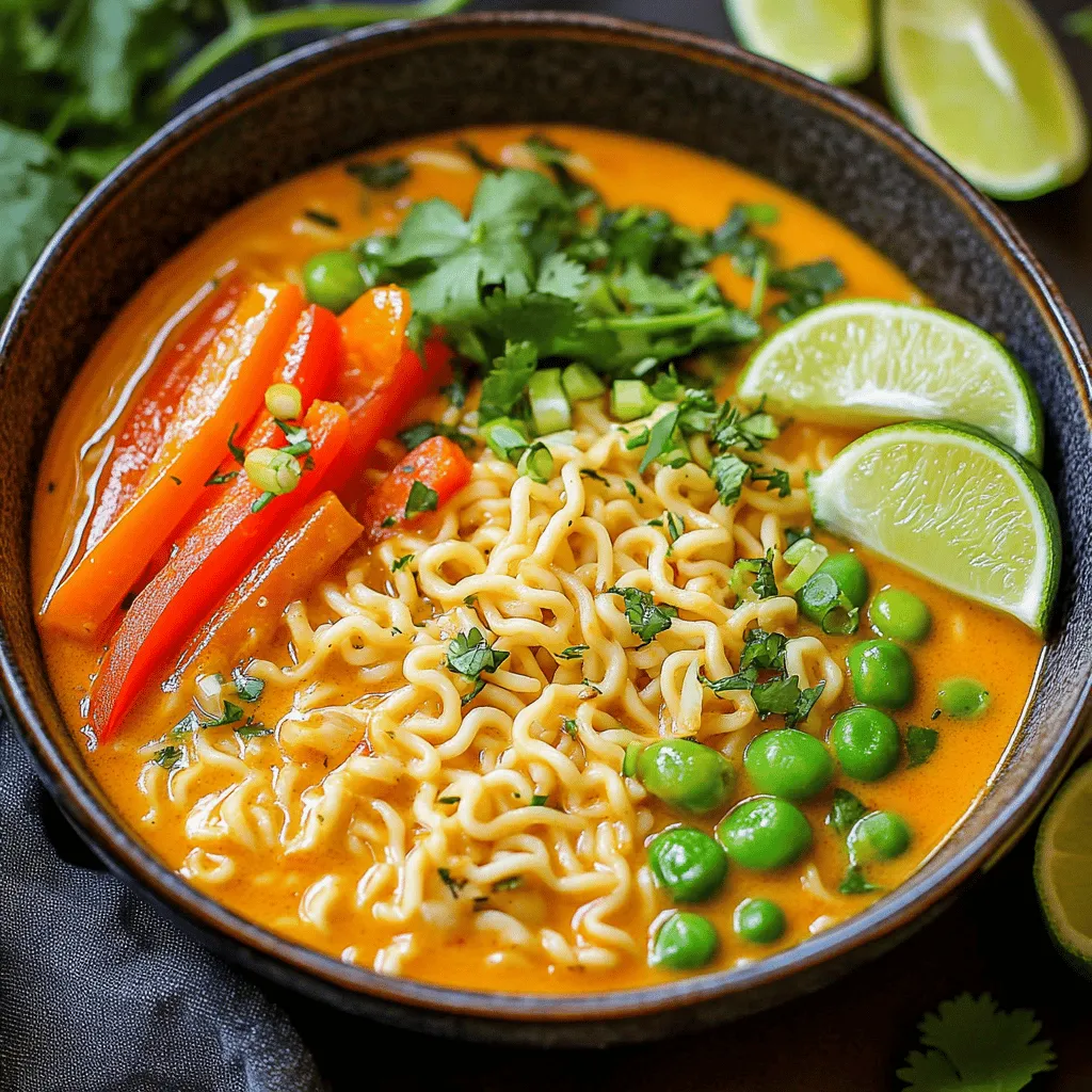 Spicy Coconut Curry Ramen Recipe