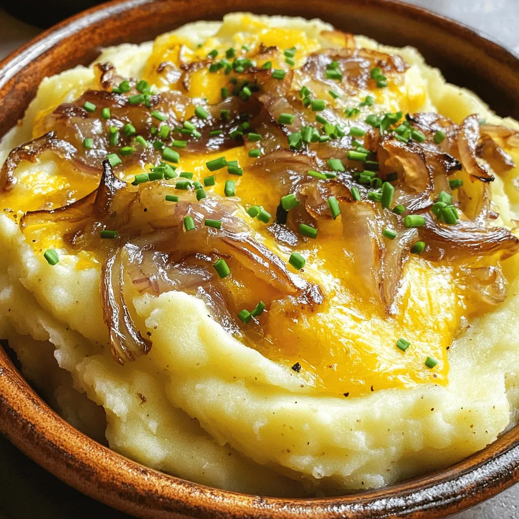Indulge in Comfort: French Onion Mashed Potatoes Recipe