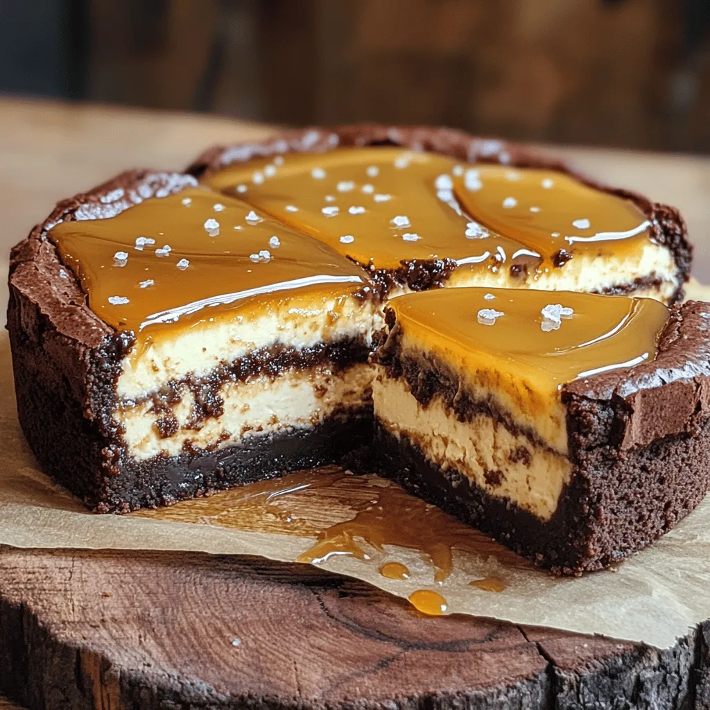 Caramel Brownie Cheesecake Irresistible and Decadent Treat