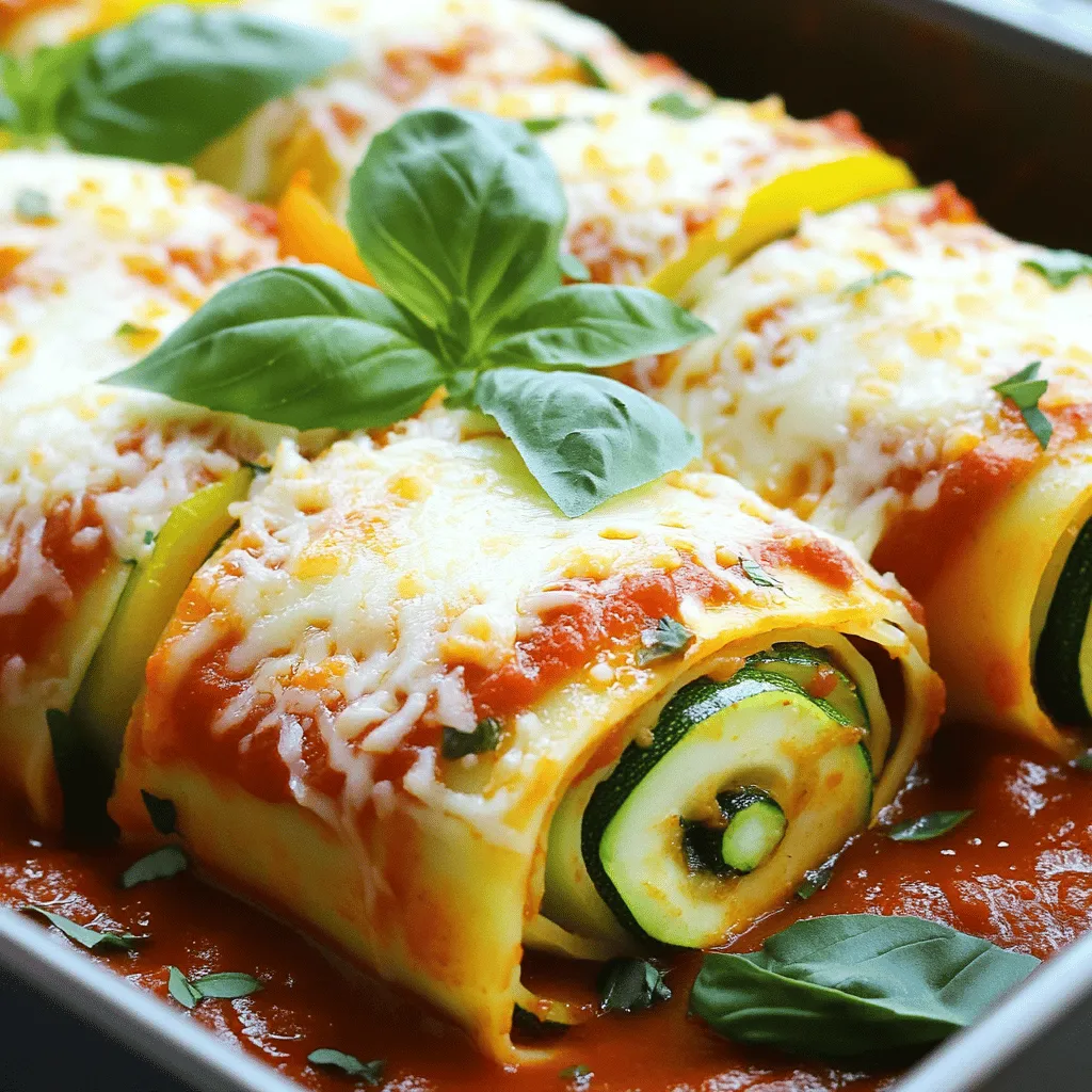 Vegetable Lasagna Roll-Ups Flavorful and Easy Recipe