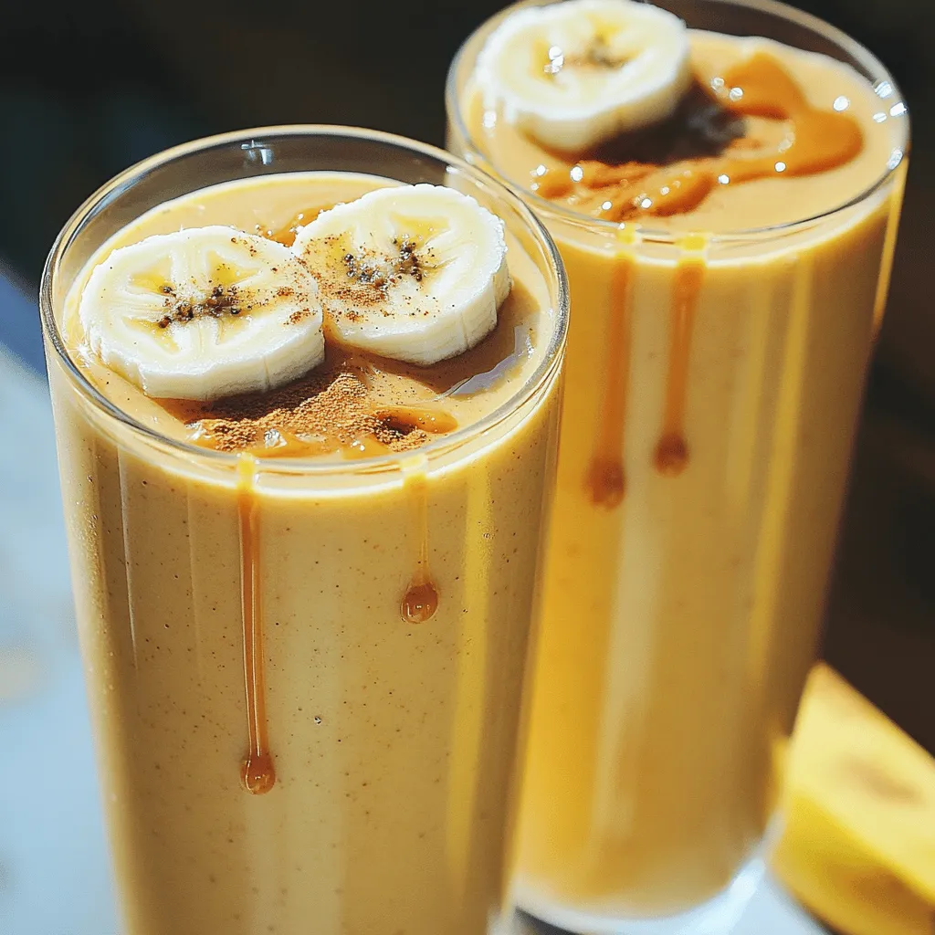 Peanut Butter Banana Smoothie Simple and Tasty Recipe