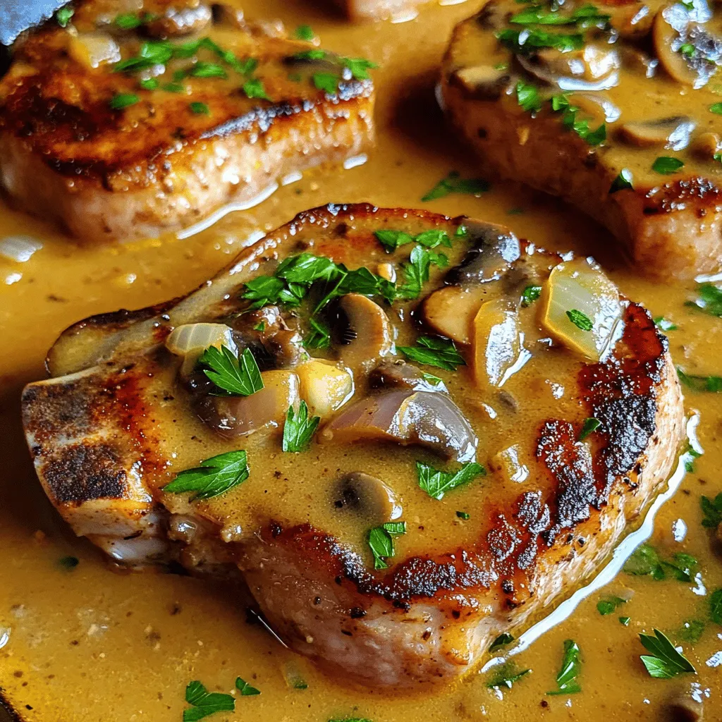Irresistible Smothered Boneless Pork Chops Recipe