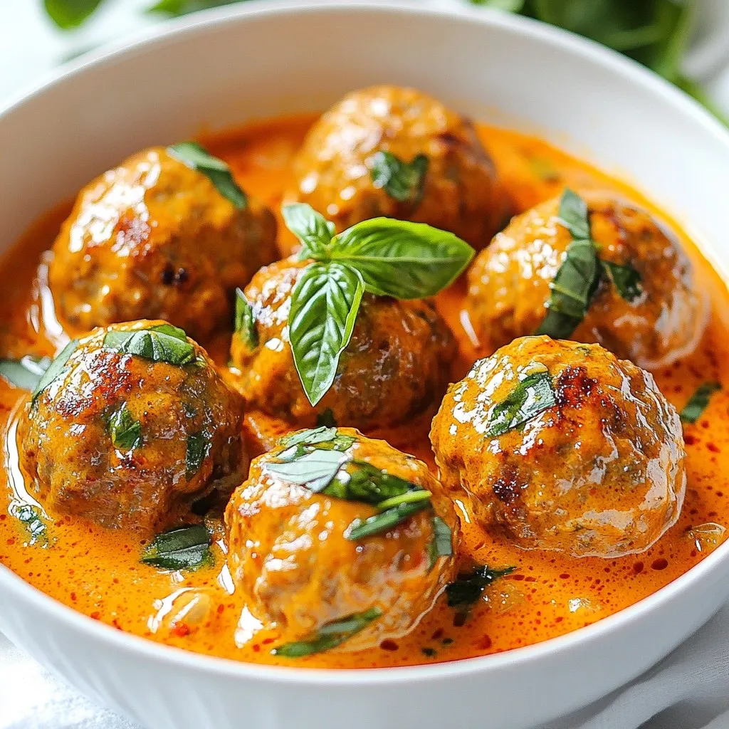 Thai Red Curry Meatballs Flavorful and Easy Recipe