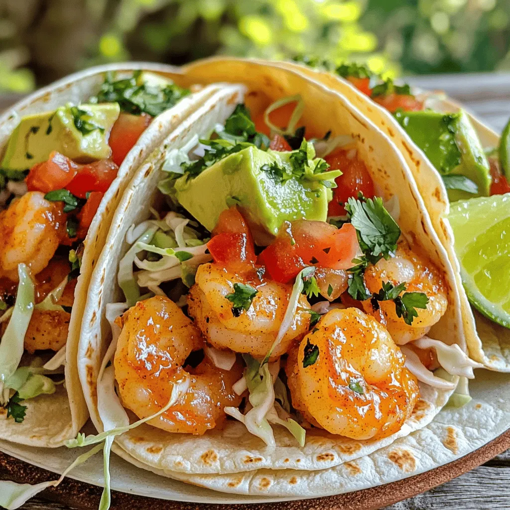 Spicy Shrimp Tacos Flavorful and Easy Weeknight Meal