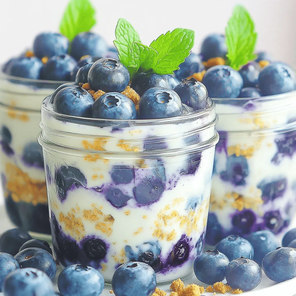 Blueberry Cheesecake Overnight Oats Quick and Simple
