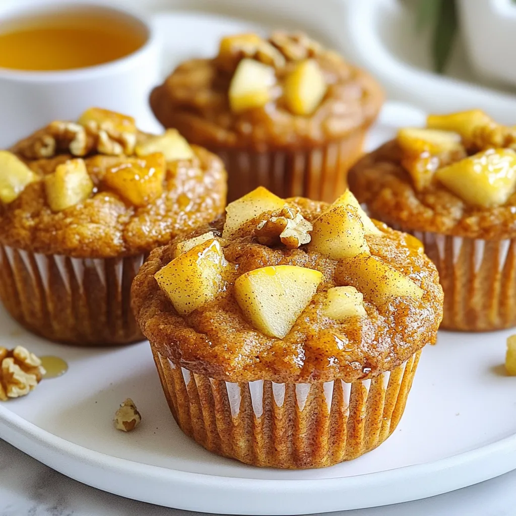 Cinnamon Apple Energy Muffins Packed with Flavor