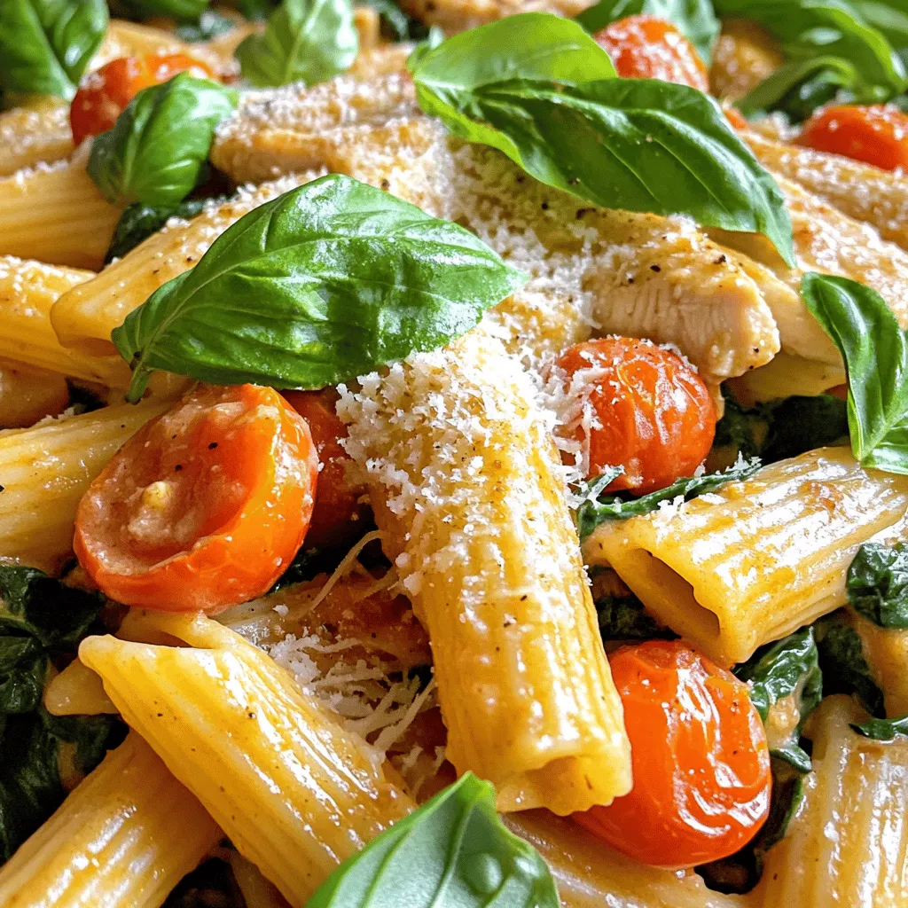 Tuscan Chicken Pasta Delight: A Culinary Journey Through Flavor