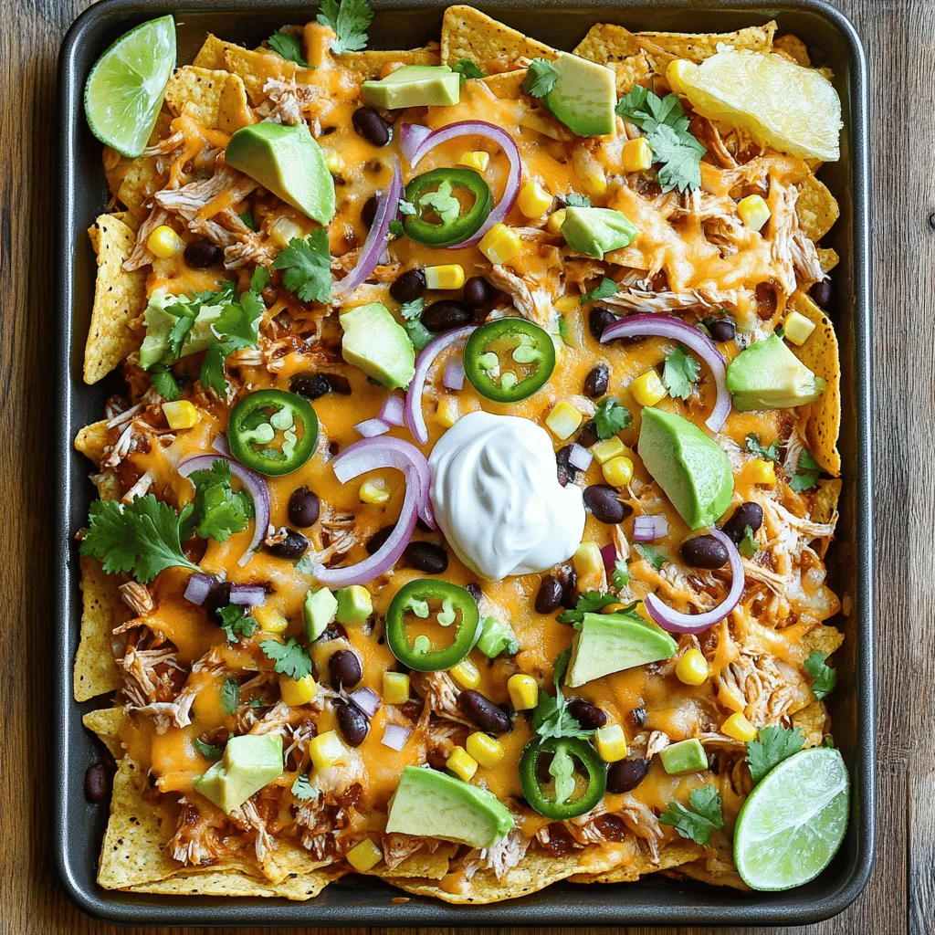 Sheet-Pan BBQ Chicken Nachos Flavorful and Fun Meal