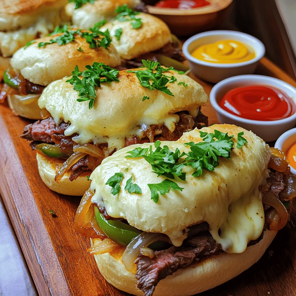 Philly Cheesesteak Sliders Flavorful and Fun to Make