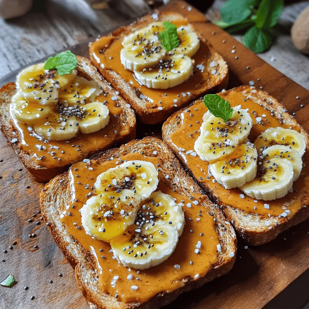 Peanut butter toast needs a few key ingredients to shine. Here’s what you need: