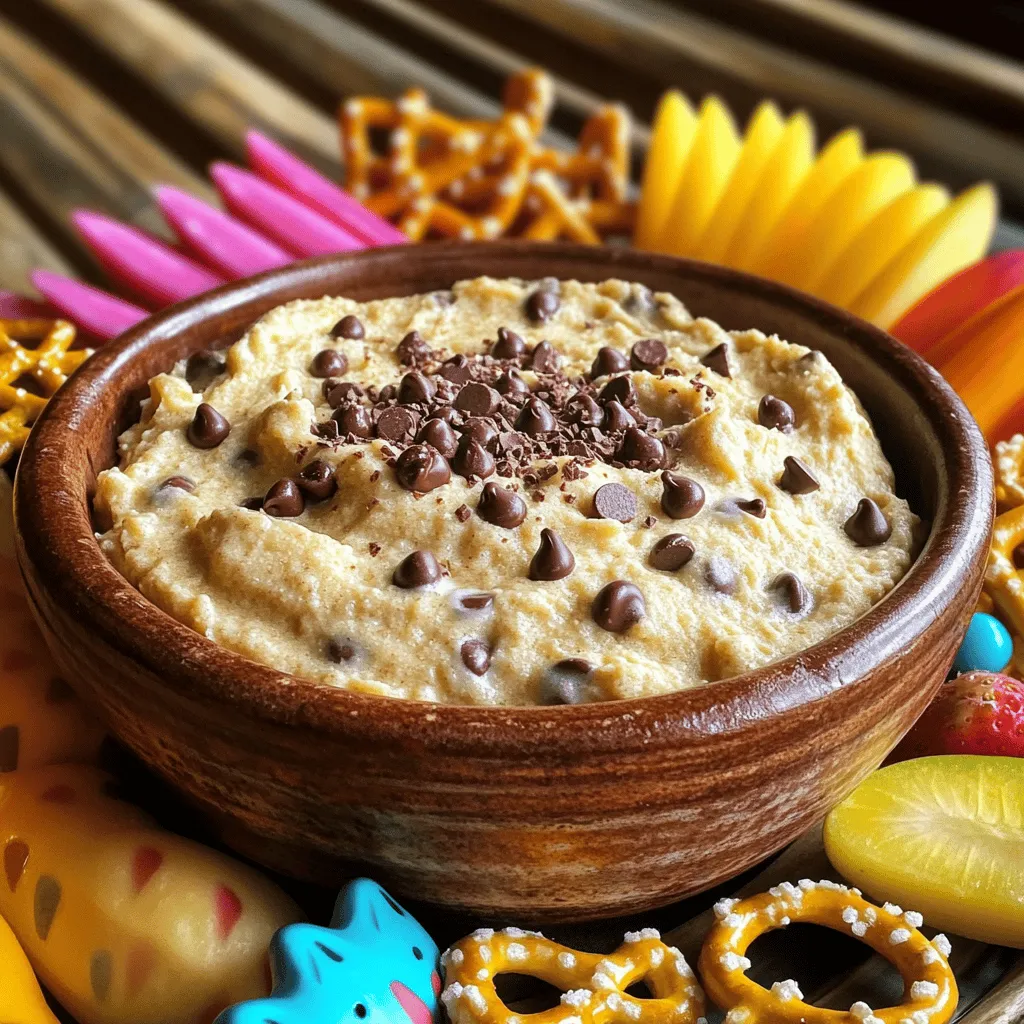 Chocolate Chip Cookie Dough Dip Delightful and Easy