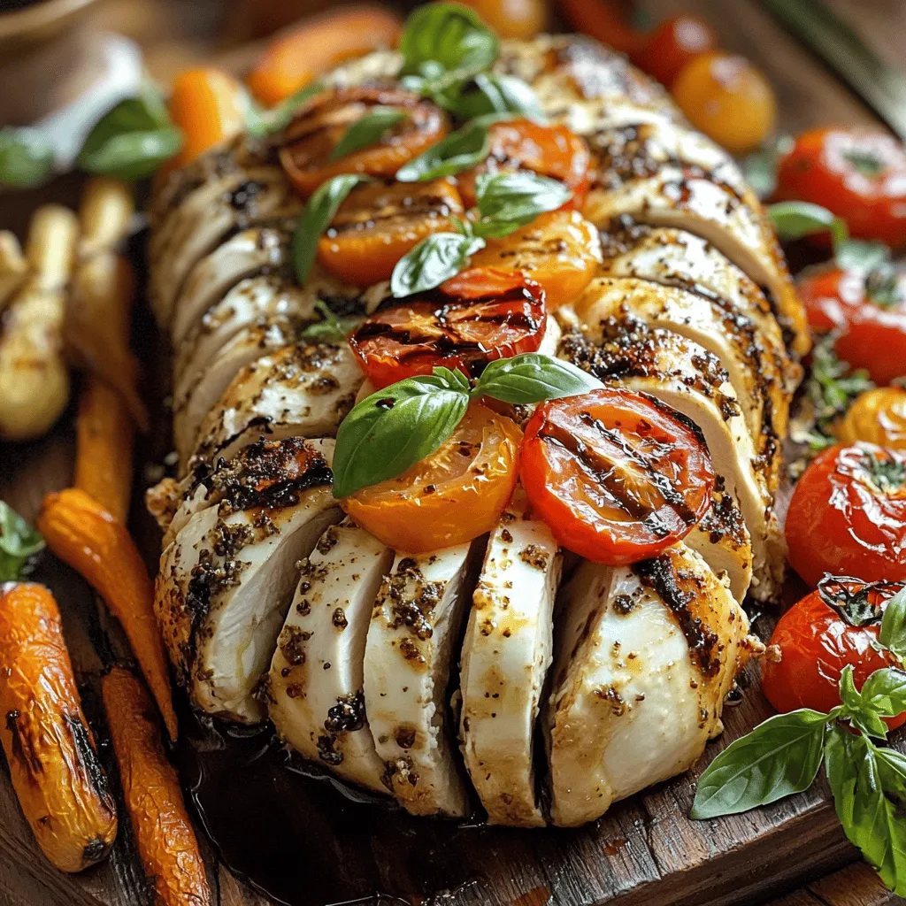 Caprese Hasselback Chicken Recipe