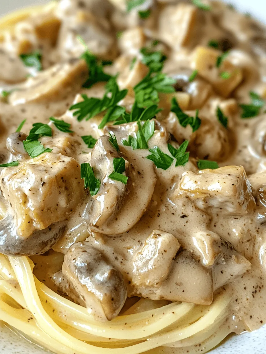 Vegan Mushroom &#038; Jackfruit Beef Stroganoff: A Hearty Plant-Based Delight
