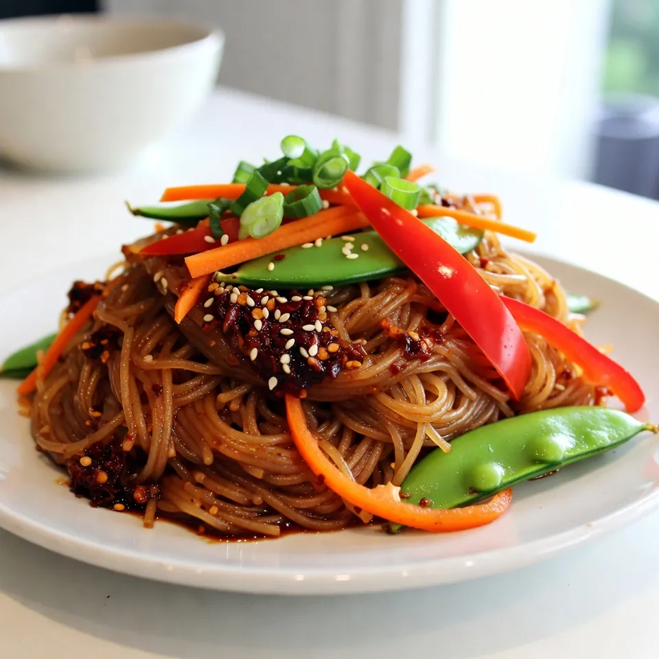 Spicy Garlic Noodle Stir Fry Flavorful and Easy Dish