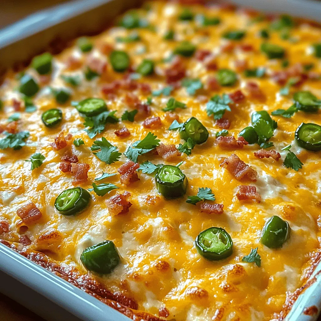 Creamy Jalapeño Popper Dip Recipe: A Crowd-Pleasing Delight
