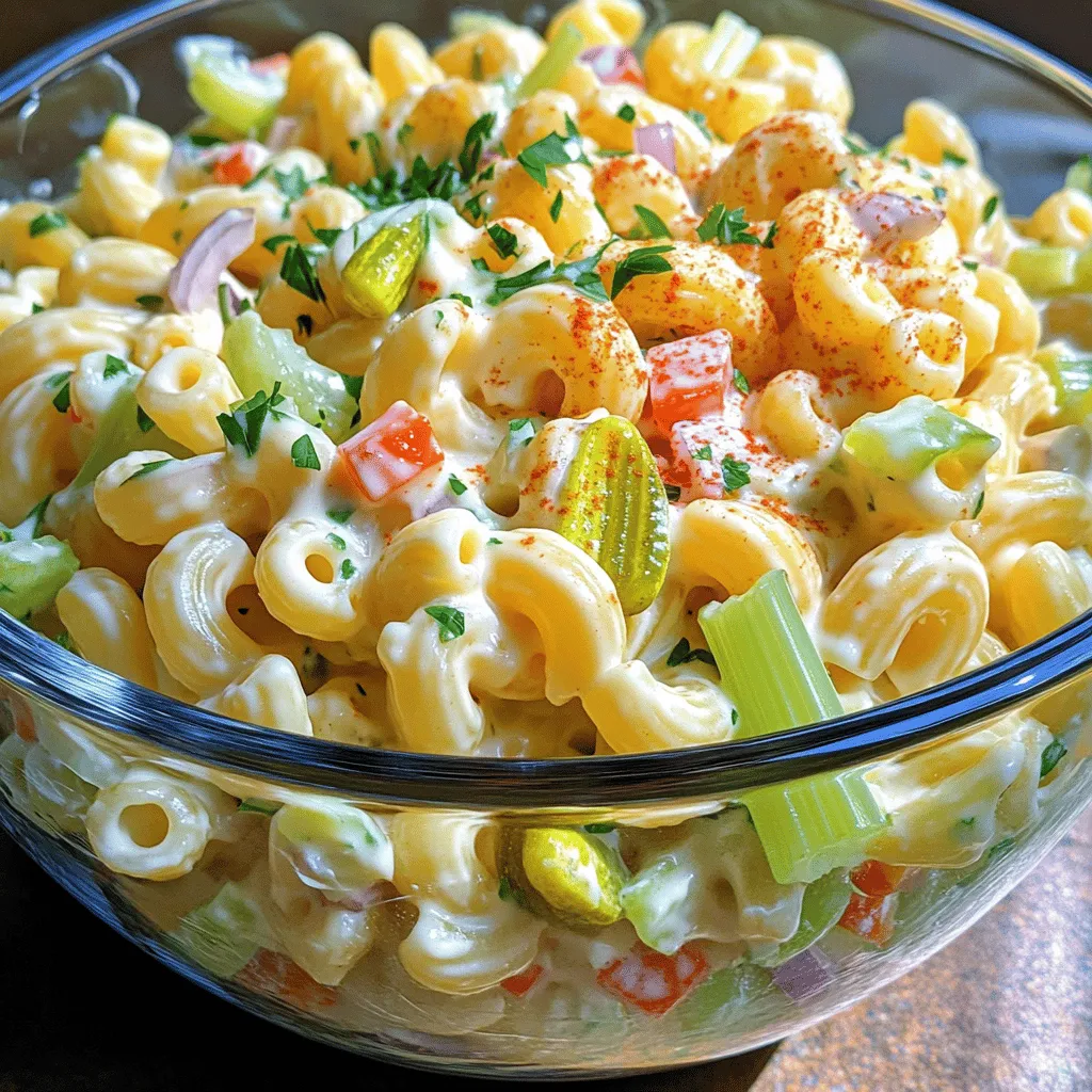 Classic Macaroni Salad Simple and Tasty Recipe