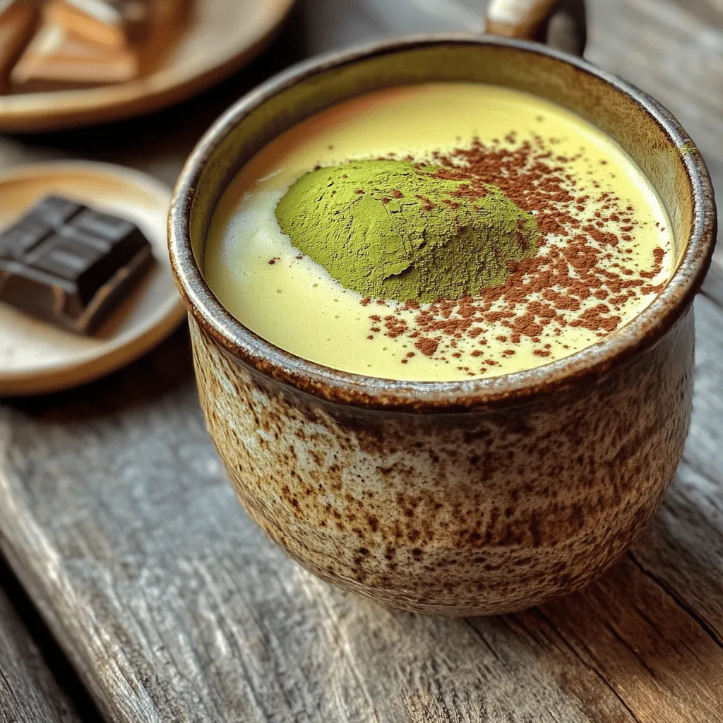 Matcha Cappuccino Delight Easy Recipe to Try Today