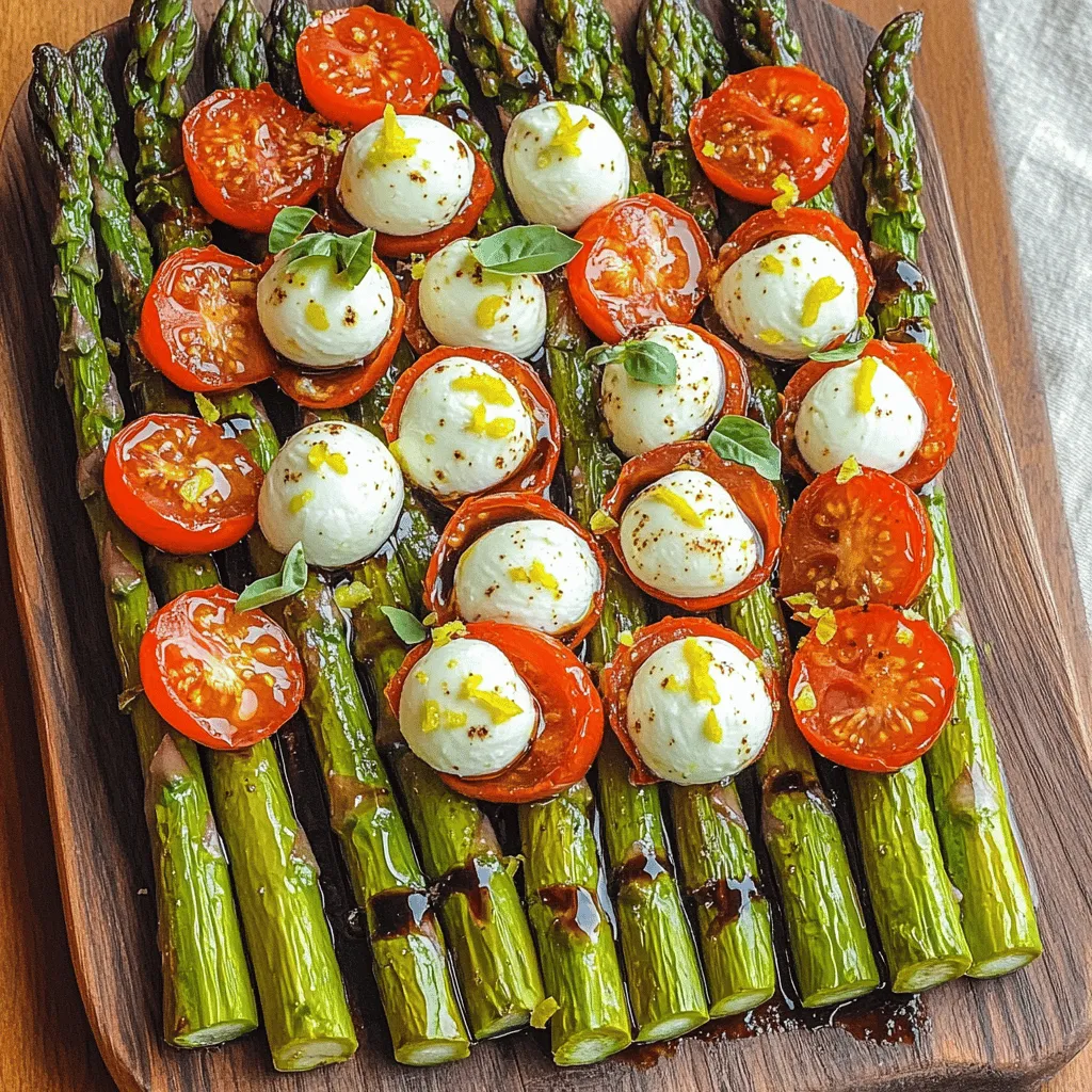 Fresh asparagus is the star of this dish. Choose a bunch that is bright green and crisp. Look for stalks that are firm and not limp. Trim the ends to keep them fresh. This will help them cook evenly.