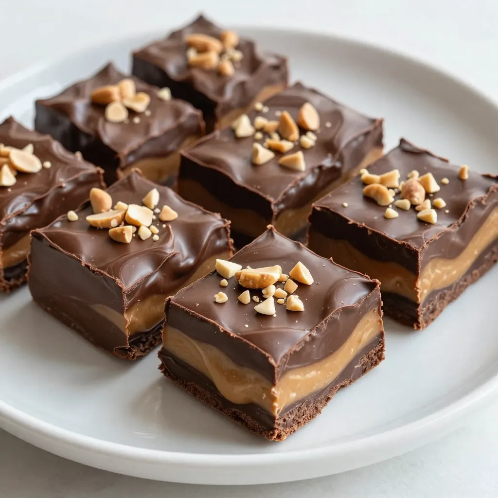 Chocolate Peanut Butter Swirl Fudge Decadent Treat