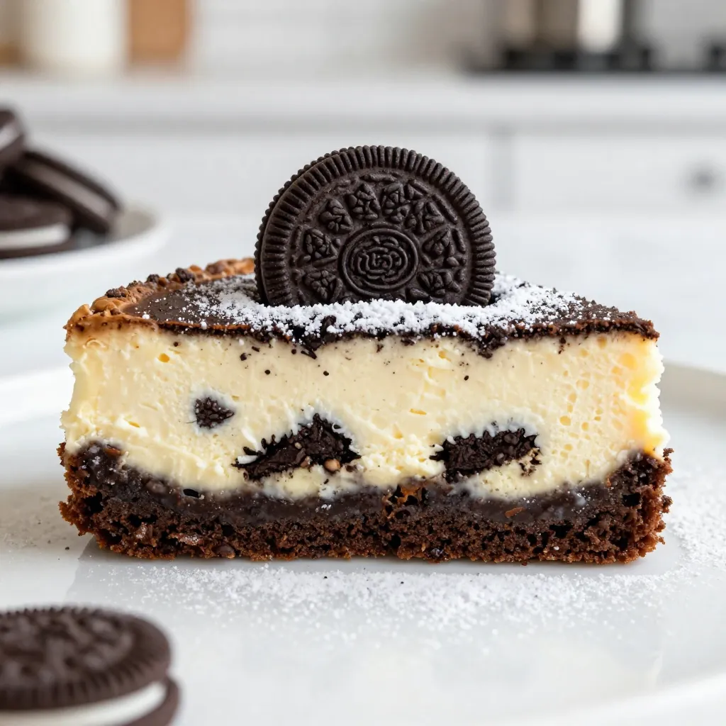Oreo Cheesecake Brownies Rich and Creamy Delight