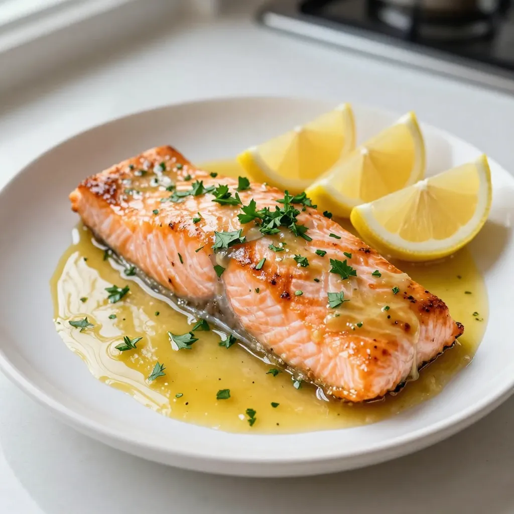 Garlic Butter Herb Salmon Flavorful and Simple Recipe