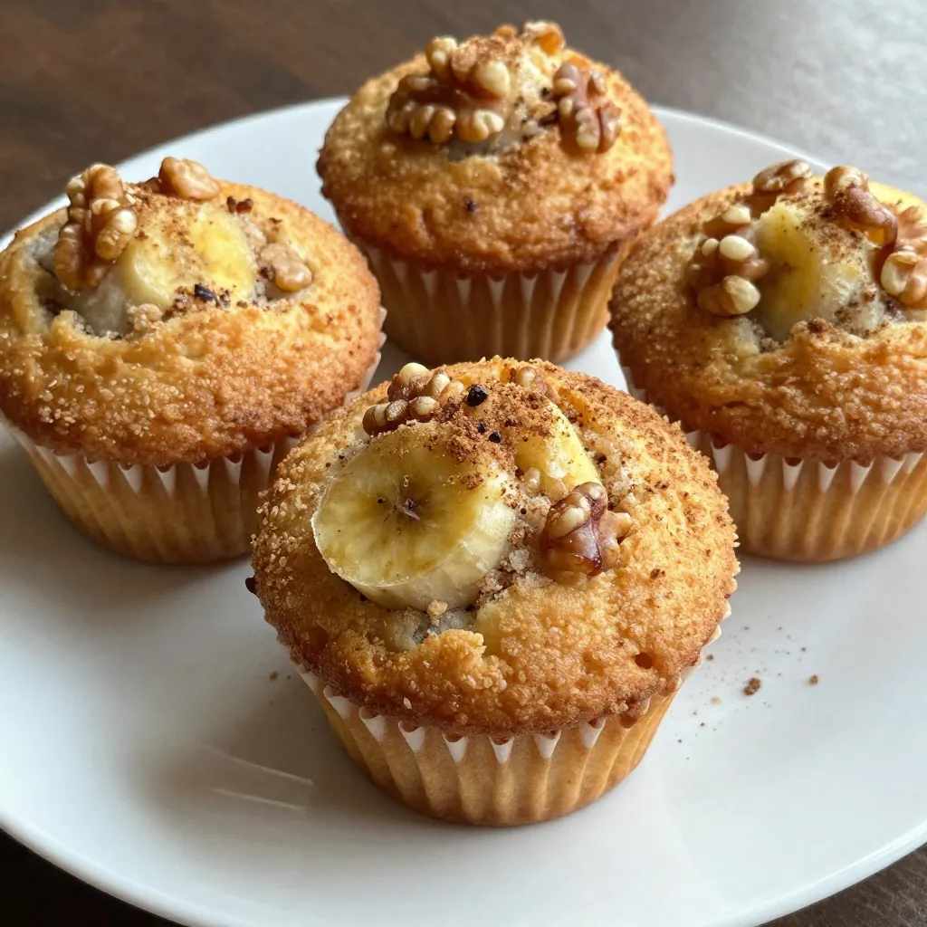 Cinnamon Sugar Banana Muffins Irresistible Treat