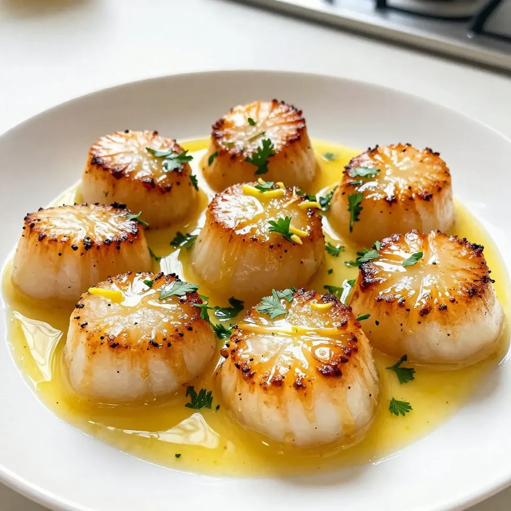 Lemon Butter Scallops Flavorful and Easy Delight