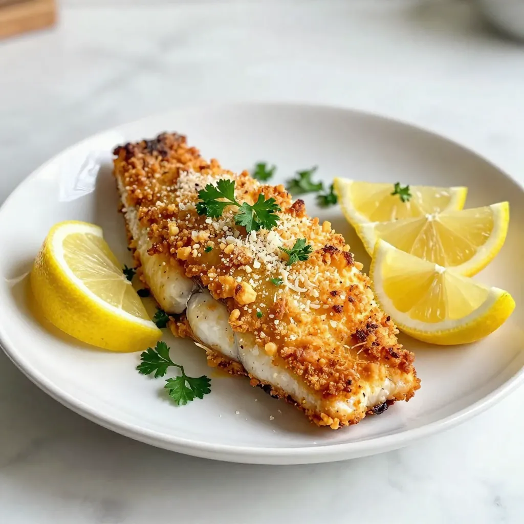 Baked Parmesan Crusted Tilapia Healthy and Tasty Meal