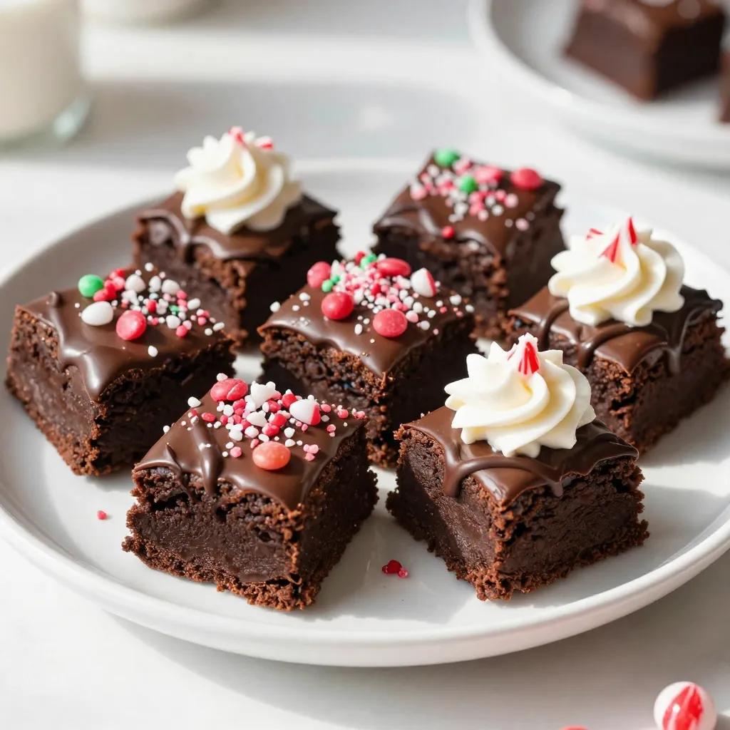 Peppermint Mocha Brownie Bites Irresistible Treats