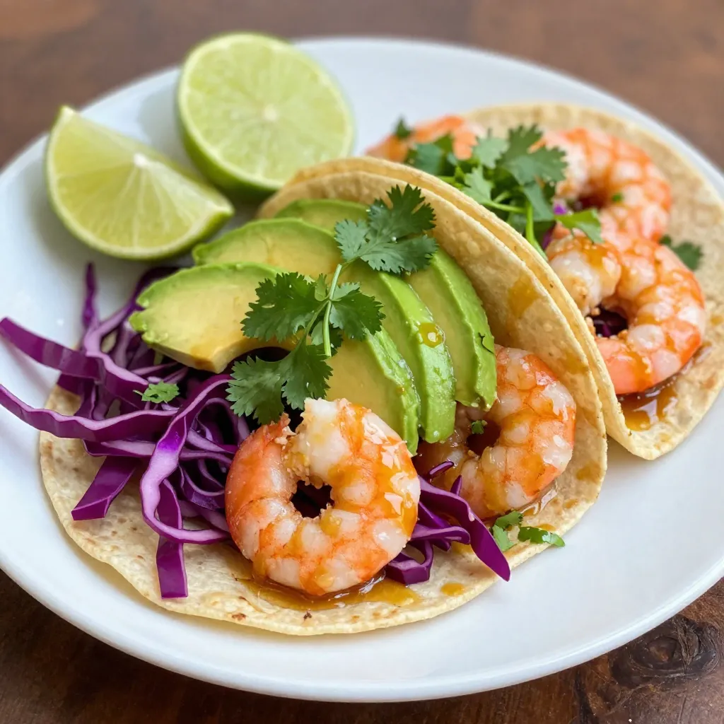 Honey Lime Shrimp Tacos Flavorful and Fresh Delight