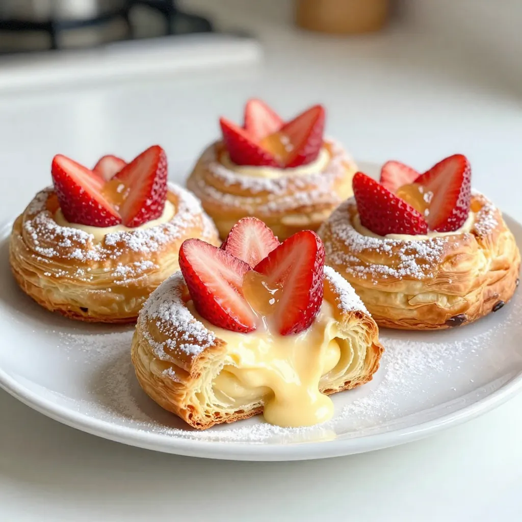 Strawberry Cream Cheese Danish Easy Delightful Treat