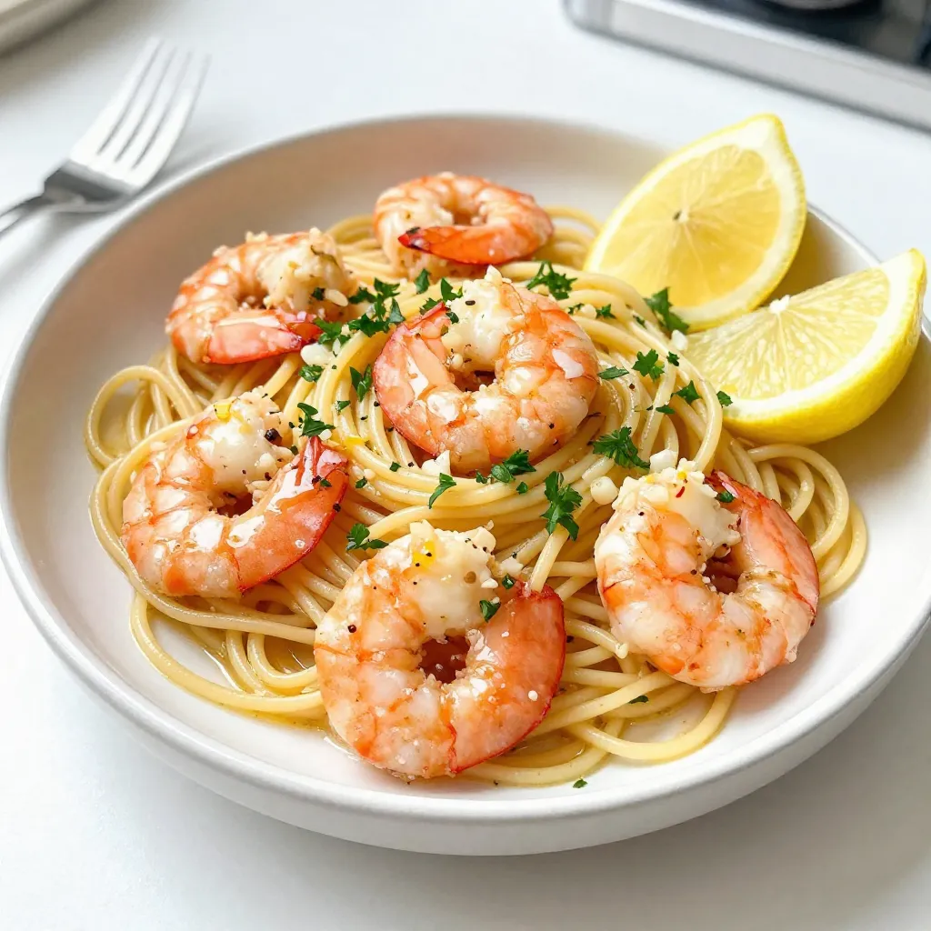 Garlic Lemon Shrimp Scampi Flavorful and Fast Meal