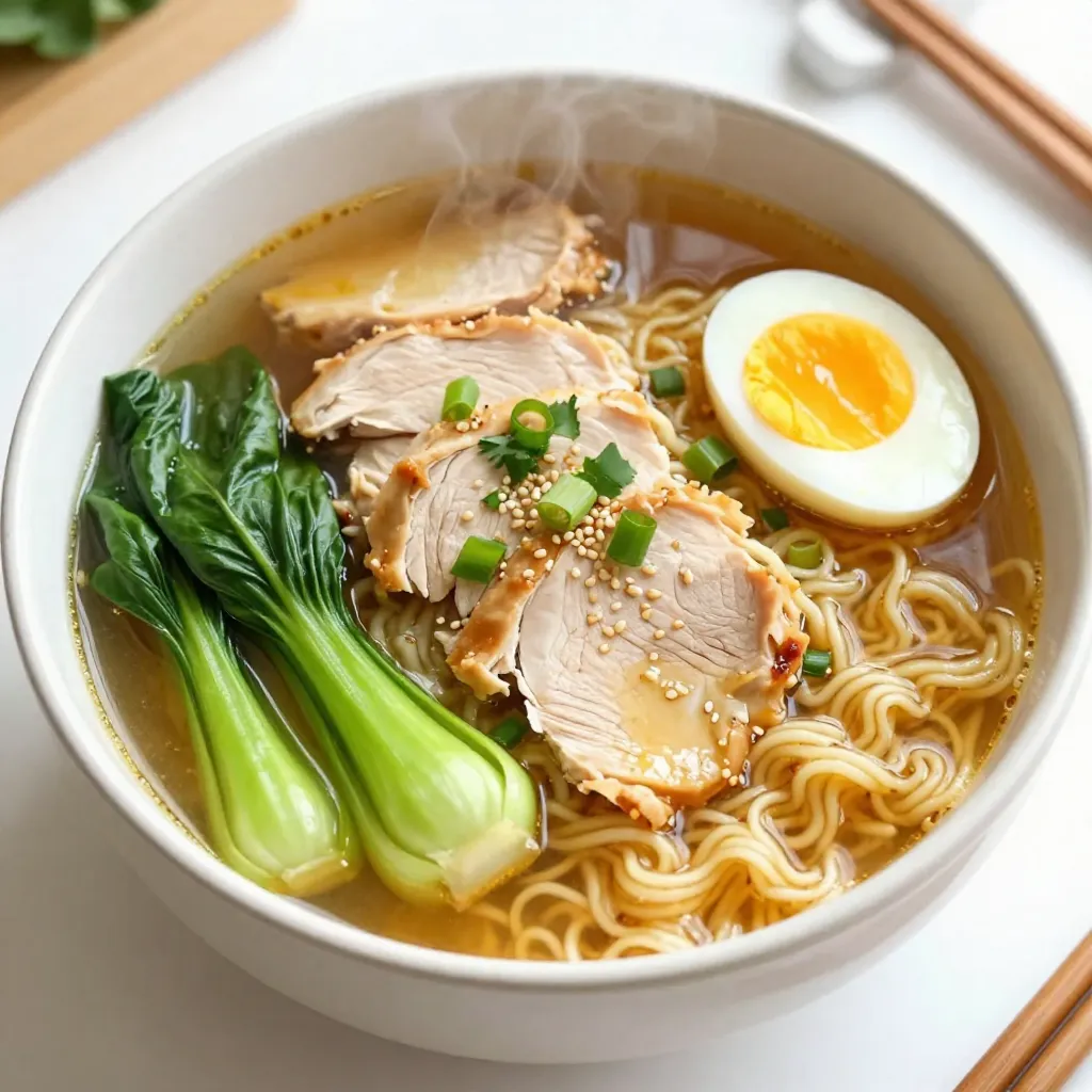 Spicy Garlic Chicken Ramen Flavorful and Easy Dish