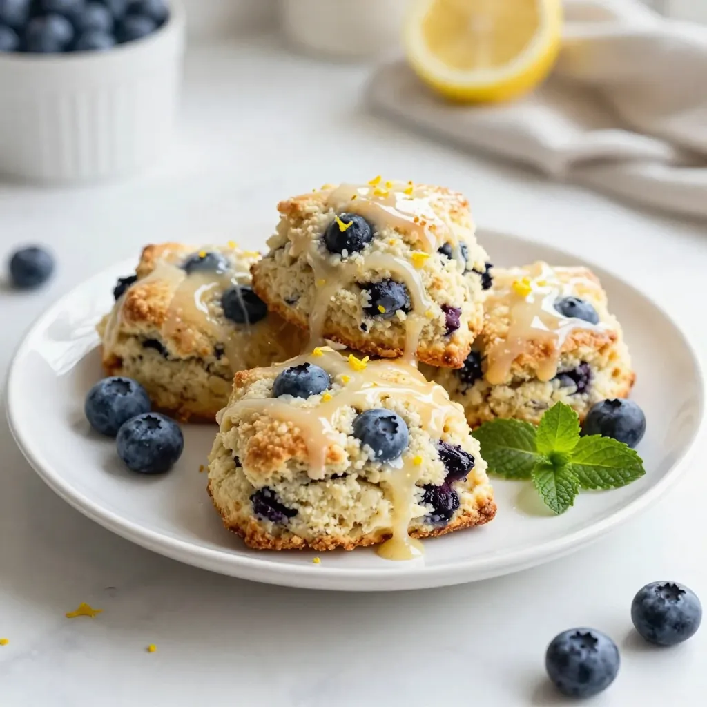 Lemon Blueberry Scones Fresh and Flavorful Treat