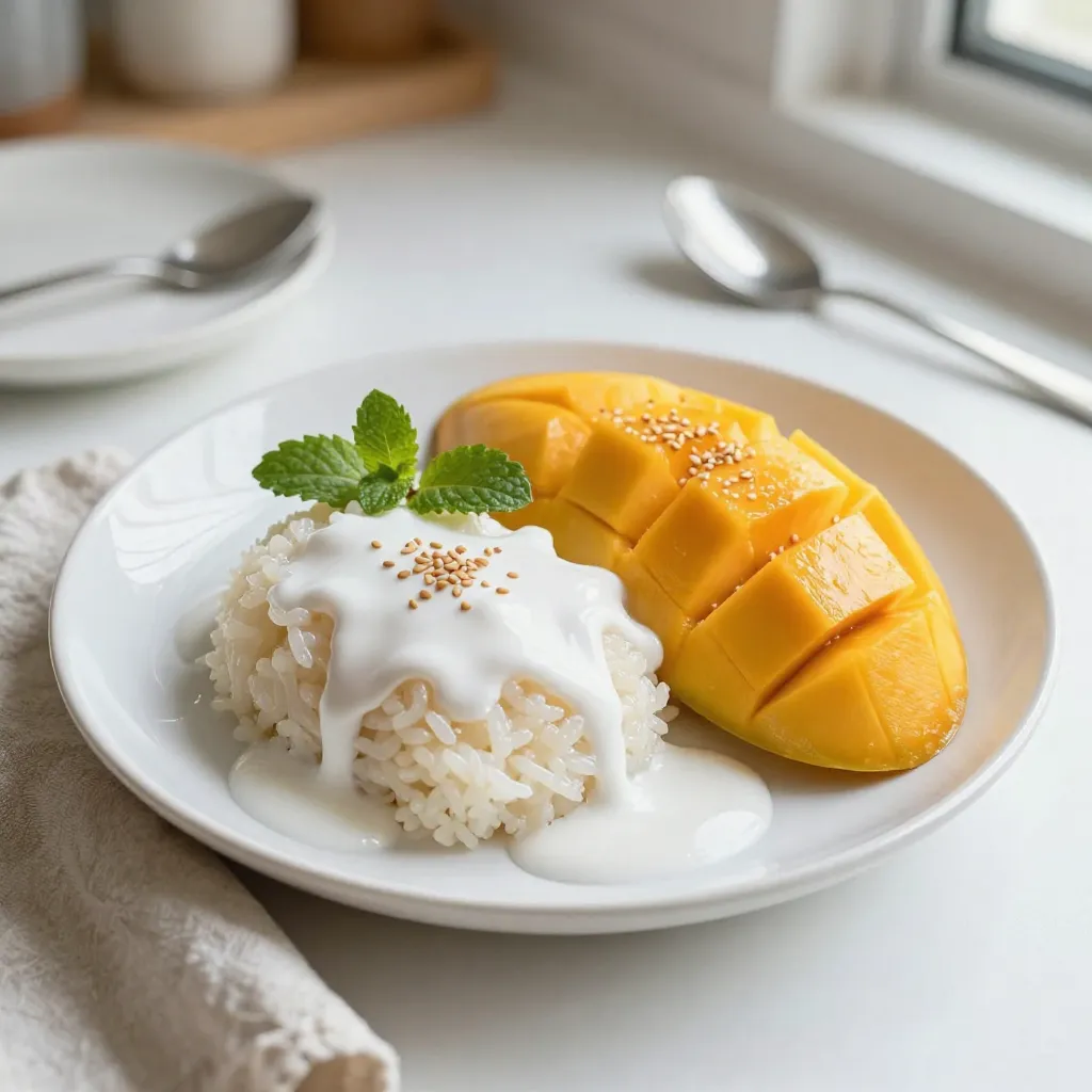 Thai Mango Sticky Rice Delightful and Easy Recipe