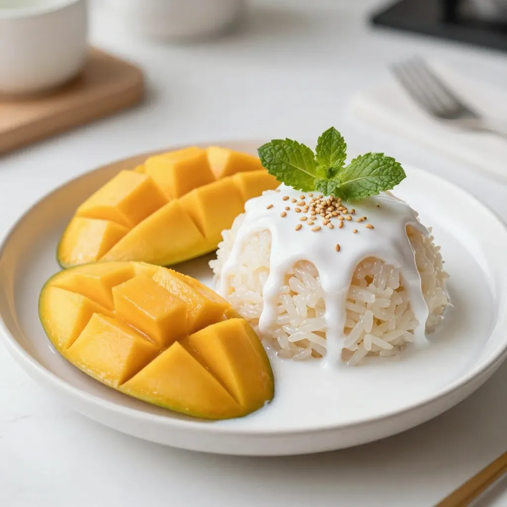 Mango Coconut Sticky Rice Simple Dessert Delight