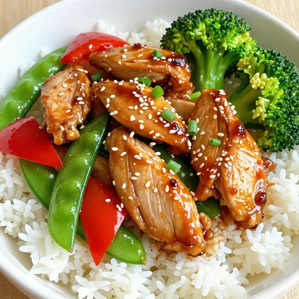 Savory Sesame Ginger Chicken Stir-Fry Recipe