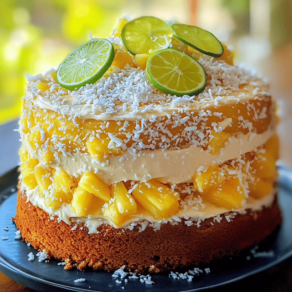 To make a delicious Pineapple Juice Cake, you