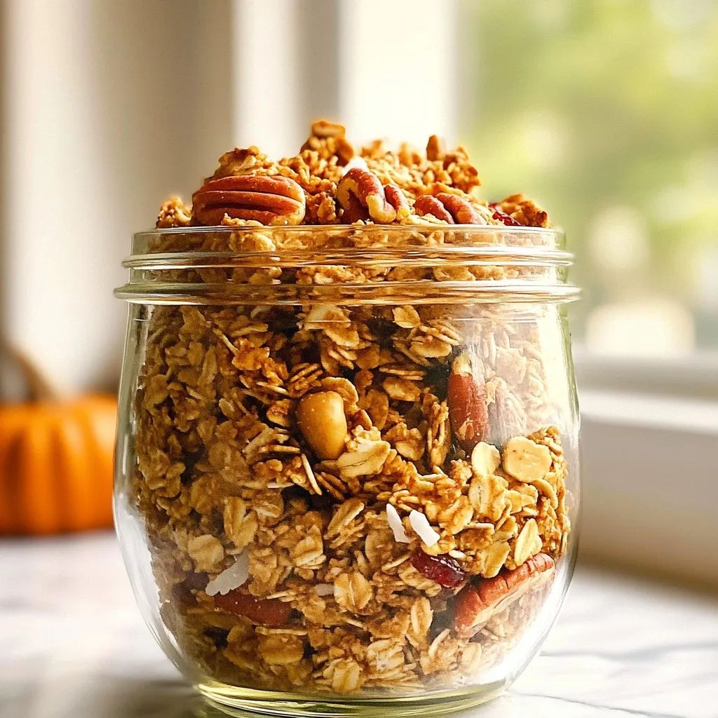 Maple Pecan Granola Crunchy and Flavorful Recipe