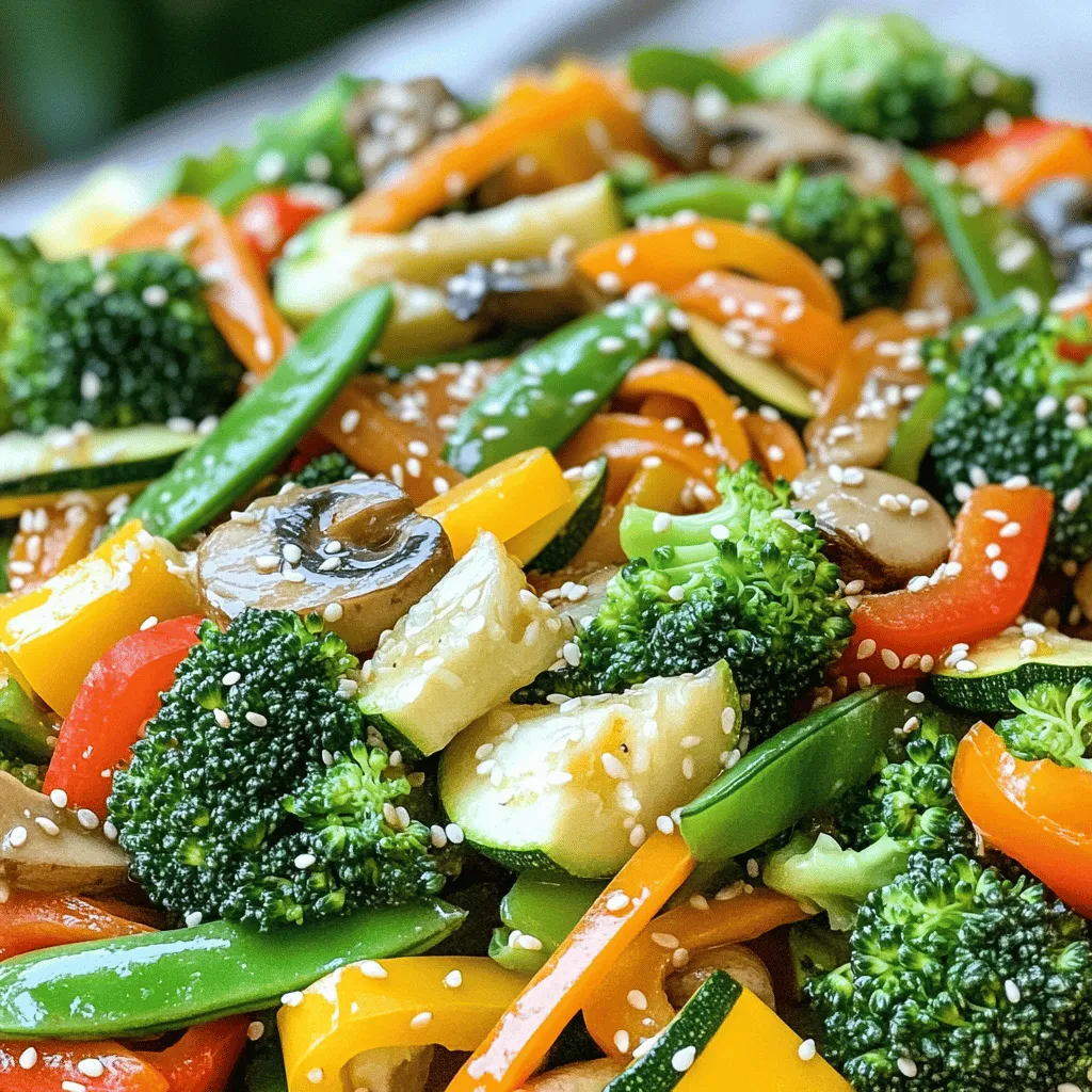 Easy Veggie Stir Fry Quick and Flavorful Recipe